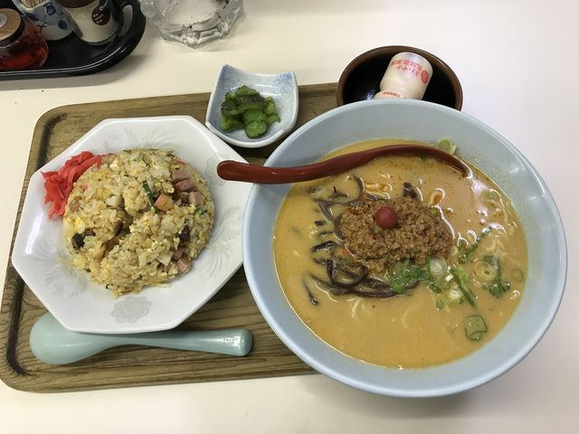 辛口だけど辛くない担担麺。ゴマの風味が、癖になる!_次男坊ラーメン鵜沼店