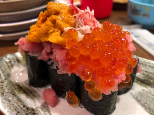 贅沢なお寿司です!!_回転鮨 清次郎 水沢店