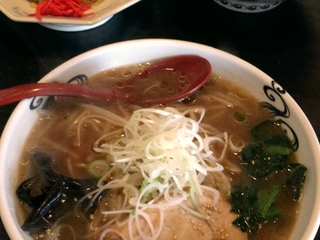 醤油ラーメン_らー麺 家康 北郷店