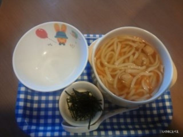 お子様うどん☆_びっくりドンキー福岡空港店