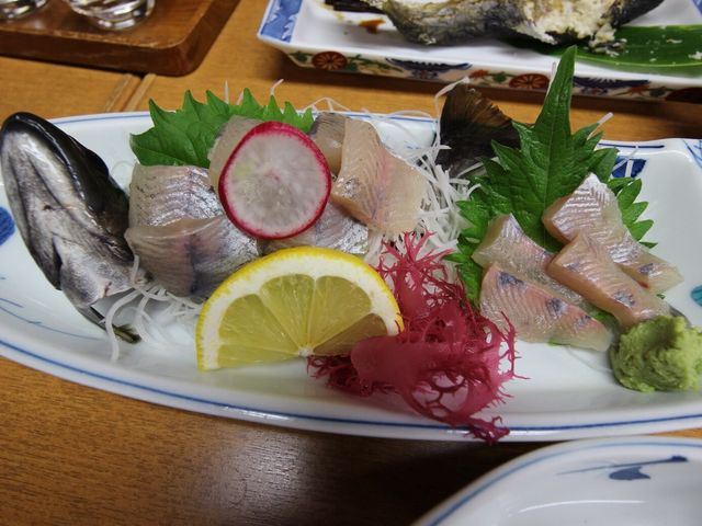 岩魚の刺身_日本三秘湯 谷地温泉