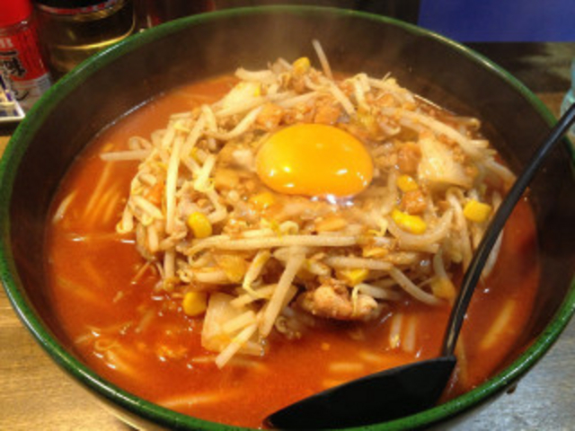 人気の納豆キムチラーメン☆_柳屋・大通本店