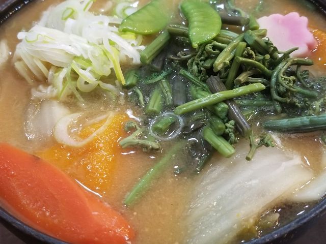 野菜タップリ。煮込んであっておいしいです。_小作 甲府北口駅前店