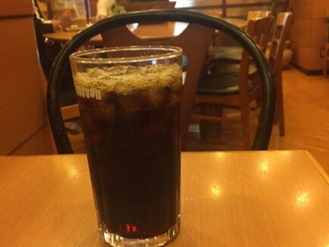 アイスコーヒーです。_ドトールコーヒーショップ 方南町店(GOURMET COFFEE DOUTOR)