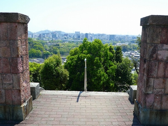 男山配水池公園・入り口_男山配水池公園