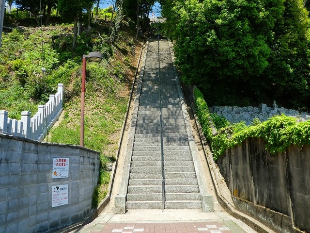 男山配水池公園・男山山頂まで約59m_男山配水池公園
