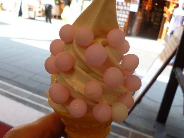 ice cream also selling_中野うどん学校(琴平校)