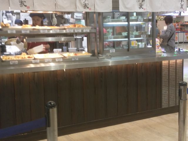天ぷらコーナーには缶ビールも売ってます_水戸家ダイヤモンドシティソレイユ店