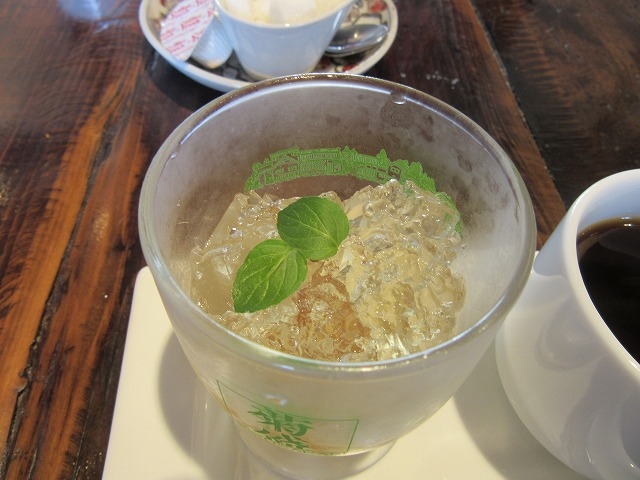 梅酒ゼリー_蔵+蕎麦 な嘉屋