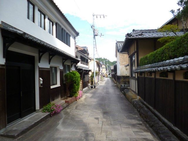 street view_大洲の町並み(おはなはん通り)
