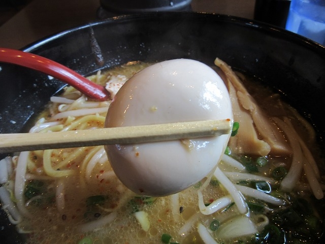 味玉です_らーめんせん家角田店