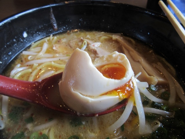 半熟でした_らーめんせん家角田店