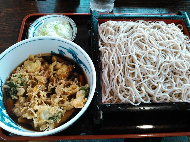 かき揚げつけ汁そば700円_やぶ宗