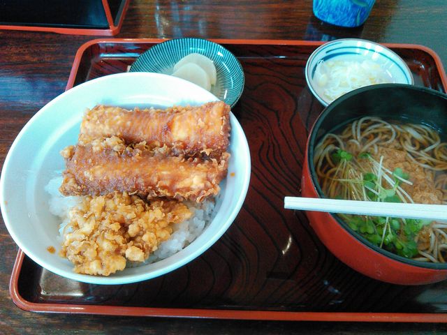 イカ天丼セット750円_やぶ宗