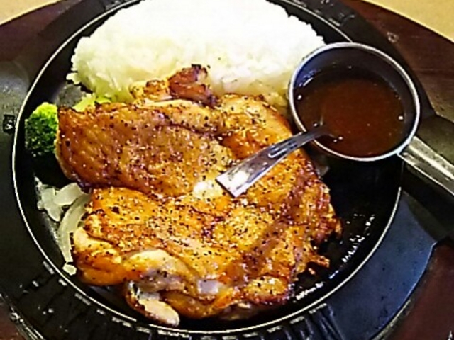 黒こしょうチキン焼きランチ_フライング・ガーデン館林店