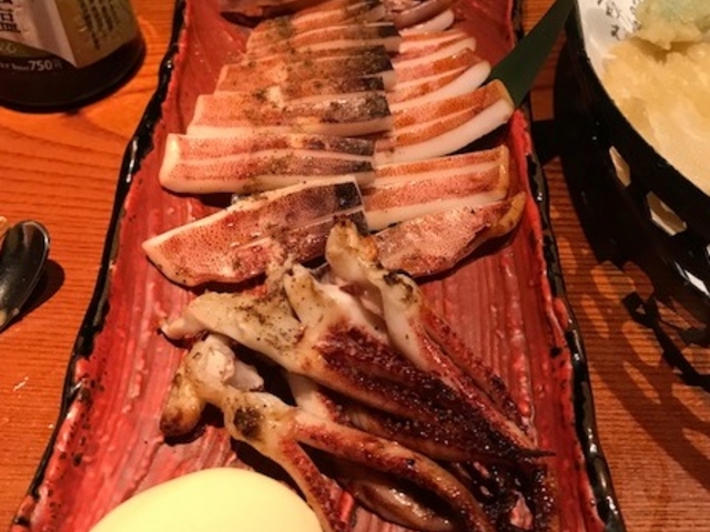 イカ焼き_すし土風炉 西新宿七丁目店