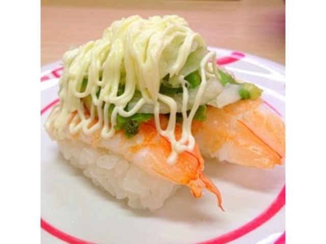おすすめのえびアボカド!_スシロー 東大阪みくりや店