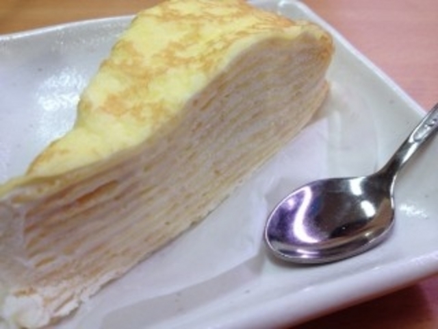 ミルクレープも美味しかったです!_スシロー函館美原店