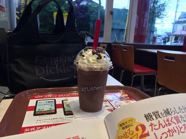 あー今日も甘いものを頼んでしまった_ケンタッキーフライドチキン北松戸店
