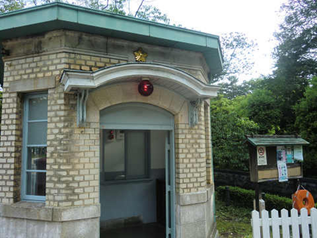 可愛らしい交番です。_万世橋交番(江戸東京たてもの園)