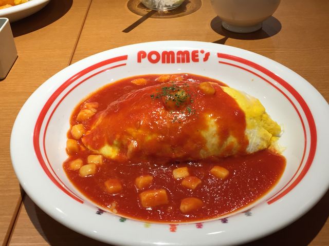オムライス_ポムの樹 札幌ステラプレイス店