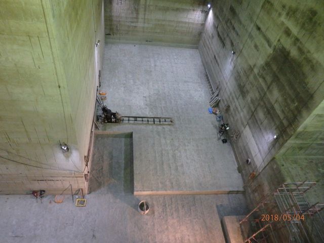 地下の石切り場_福光石採石場