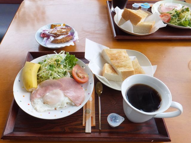 オールタイム・モーニングセット(Aセット、ホットコーヒー)_はなぶさ