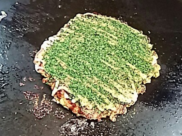 青のり、たっぷり。_道とん堀 鹿沼店
