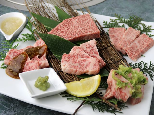 カルビ盛り_焼肉処新羅