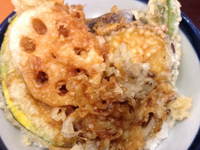 野菜天丼_てんや聖蹟桜ヶ丘店