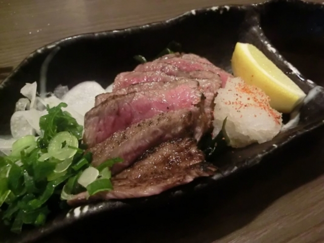 佐賀牛のタタキ_多幸屋 本店