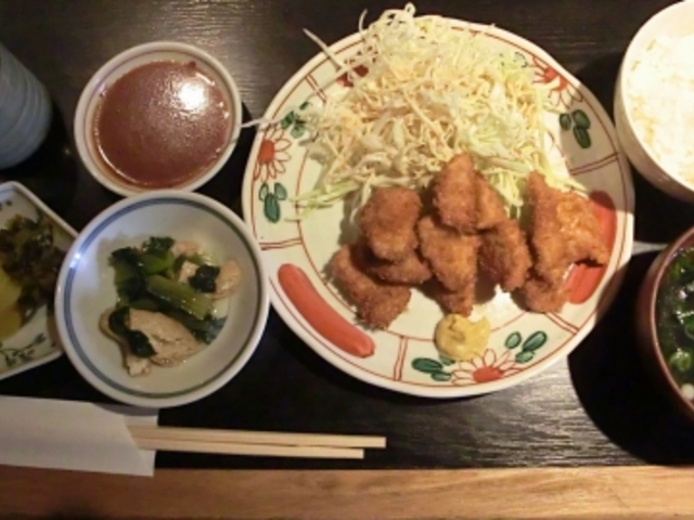 一口ヘレカツ定食_車屋