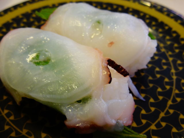 大葉水だこ_はま寿司 上田常入店