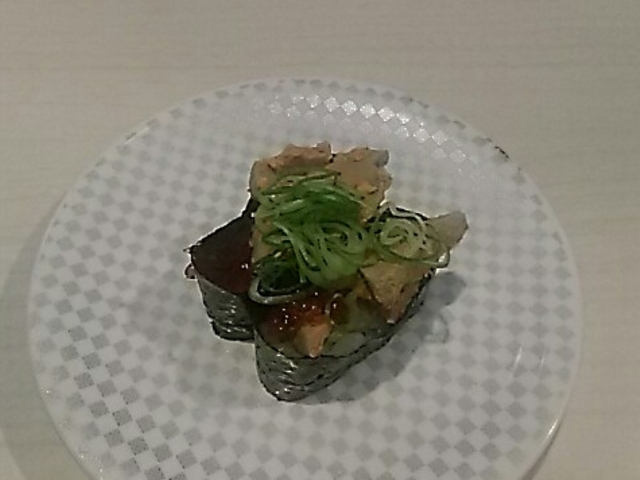 あん肝軍艦。_魚べい 宇都宮インターパーク店