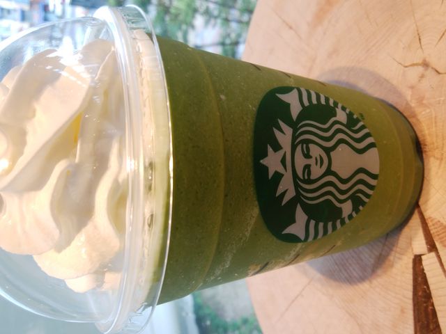 抹茶クリームフラペチーノ_スターバックス コーヒー イオンモール四日市北店(Starbucks Coffee)
