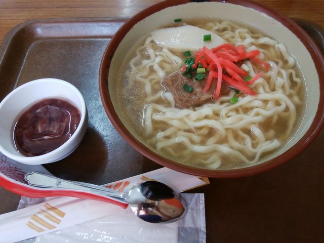 沖縄そば_食堂花笠