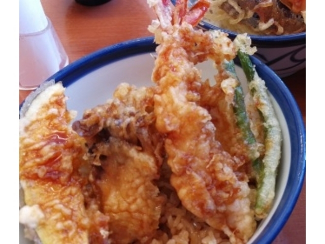 食材の好みや値段でいろんな選択肢があるのがいいですね_天丼てんや 川崎アゼリア店