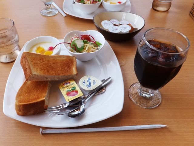 モーニングセット:500円_ダイナック 三木サービスエリア下り線