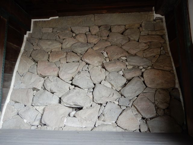 鯱の門の内側_佐賀城鯱の門及び続櫓