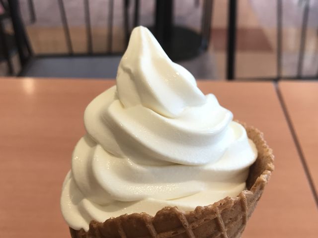 ソフトクリームがおいしい_マクドナルド鳥取北ジャスコ店