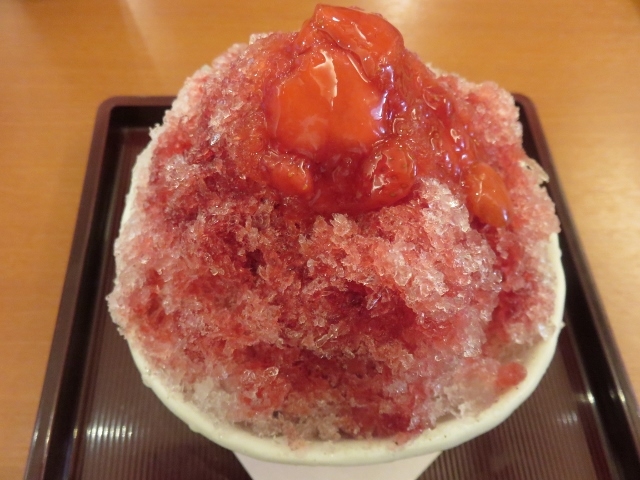 夏得ベリ×ーベリーかき氷_和食さと 八日市店