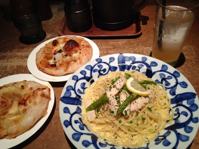 ピザも種類あります。_鎌倉パスタ 箕面ヴィソラ店