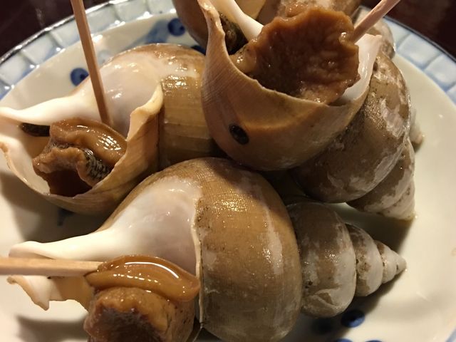 バイ貝煮も大きくて美味しい♪_とっくりや