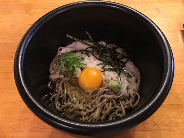 とろろそば_手打ちそば八助