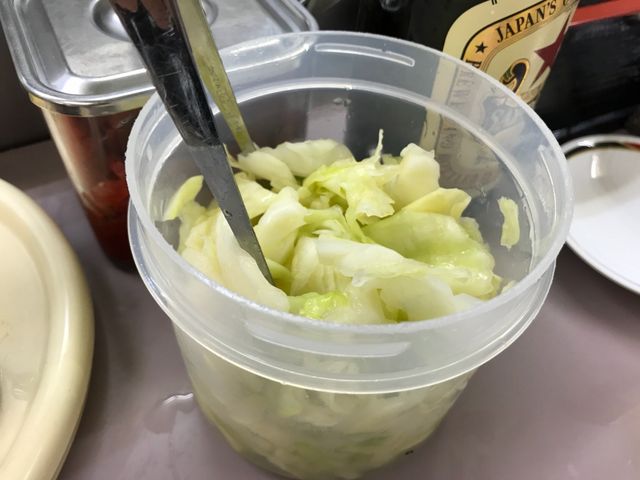 漬物が美味しい_みよしの 山鼻店