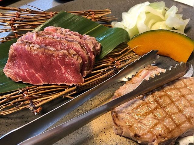 ステーキ_かごの屋 池田市役所前店