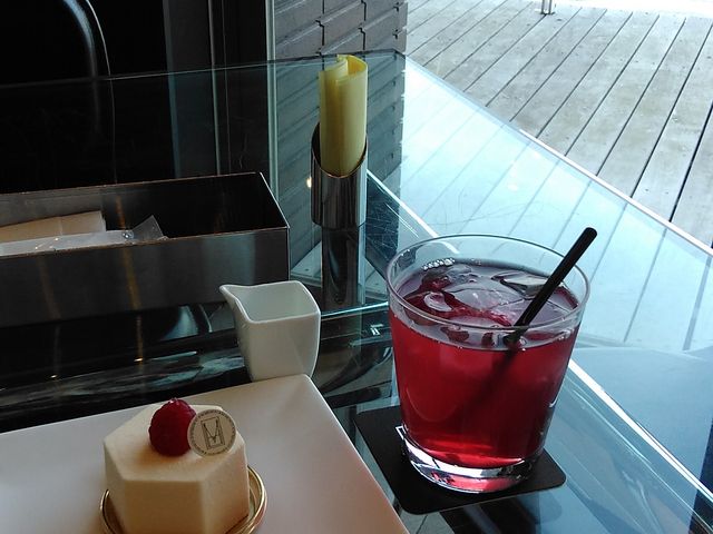 ケーキもアイスティーも大満足_和倉温泉
