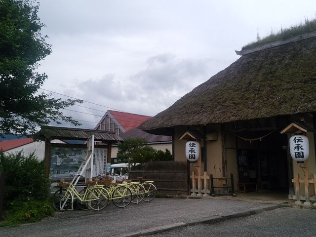 伝承園の正面付近_伝承園