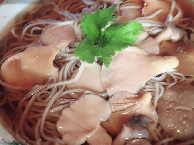 きのこ蕎麦_そば処・時遊庵 あさかわ