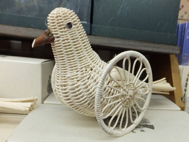 野沢温泉 あけび細工の鳩車_野沢温泉(長野県野沢温泉村)